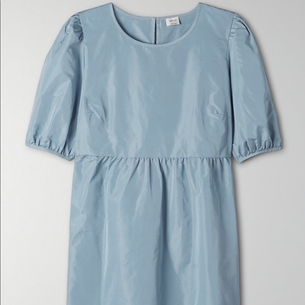 Aritzia Taffeta babydoll dress
